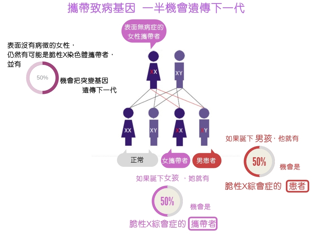 Self Photos / Files - 攜帶致病基因 一半機會遺傳下一代（繁）